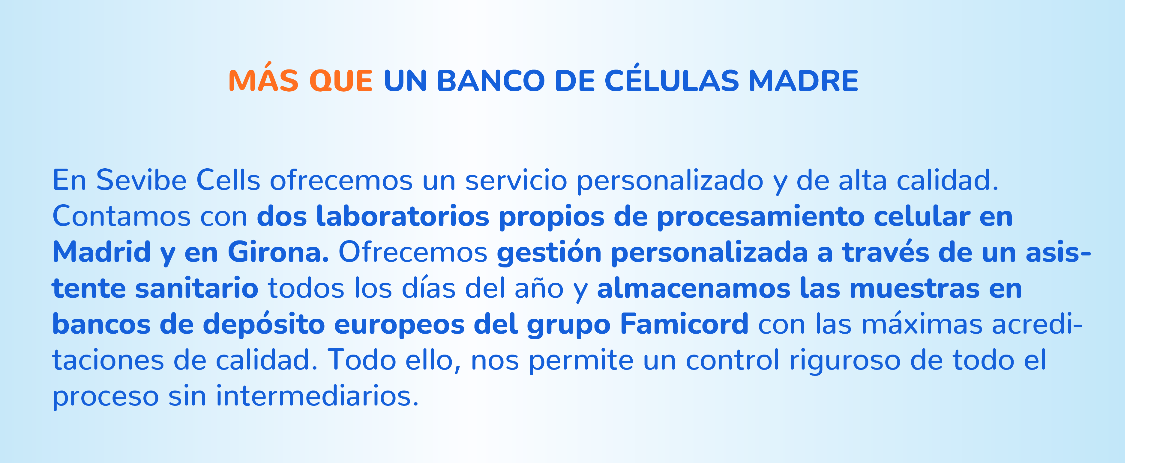 MÁS QUE UN BANCO